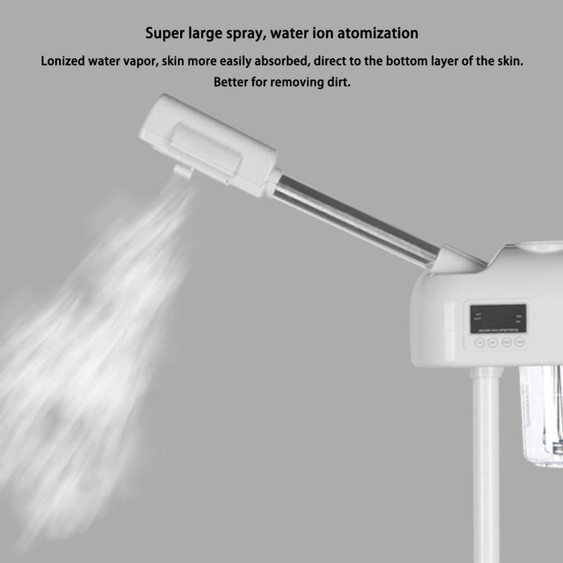 Professional Facial Steamer for Clean Skin, LCD Display, Facial Steamer