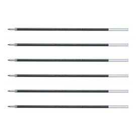 Pilot Fine Ballpoint Pen Refills - Black (Pack of 6)