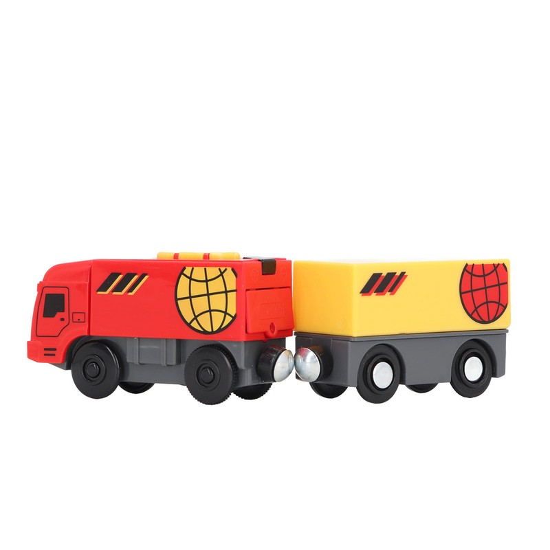 Remote Control Electric Train with Sound and Light Magnetic Connection