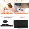 Zorpupoa Projection Alarm Clock, WWVB Atomic Projector Radio Control Clock