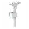 White Plastic 3/8 Inch Toilet Cistern Side Entry Inlet Filling