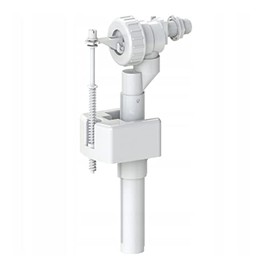 White Plastic 3/8 Inch Toilet Cistern Side Entry Inlet Filling Valve – 3/8 Inch