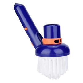 POFET Pool Brush, Corner Brush for Cleaning Corners of Swimming Pools Steps Ladders Hard-To-Reach Narrow Places