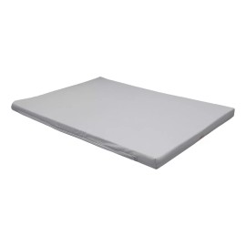 Colchon Para Cuna Corral De Viaje Universal Hule Espuma Color Gris