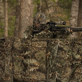 LOOGU Camo Netting, Camouflage Net Blinds Great for Sunshade Camping Shooting Hunting