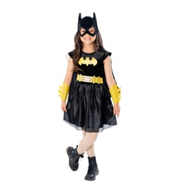 Rubie's 3017259-10 Batgirl Deluxe Child Costume Kids Fancy Dress, Girls, Black, 9-10 Years