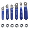 6 Pieces Different Lever Handle for Ball Valve Stainless Steel