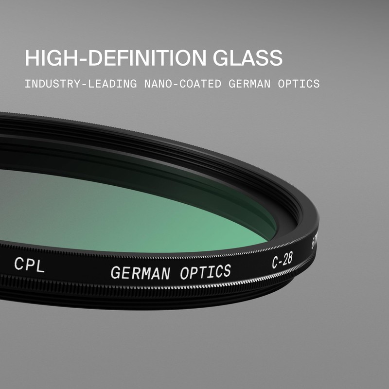 Gobe 43mm Circular Polarising (CPL) Lens Filter (Pro)