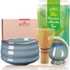 Tea Ceremony Set with High-Quality Matcha Bowl and Real Organic