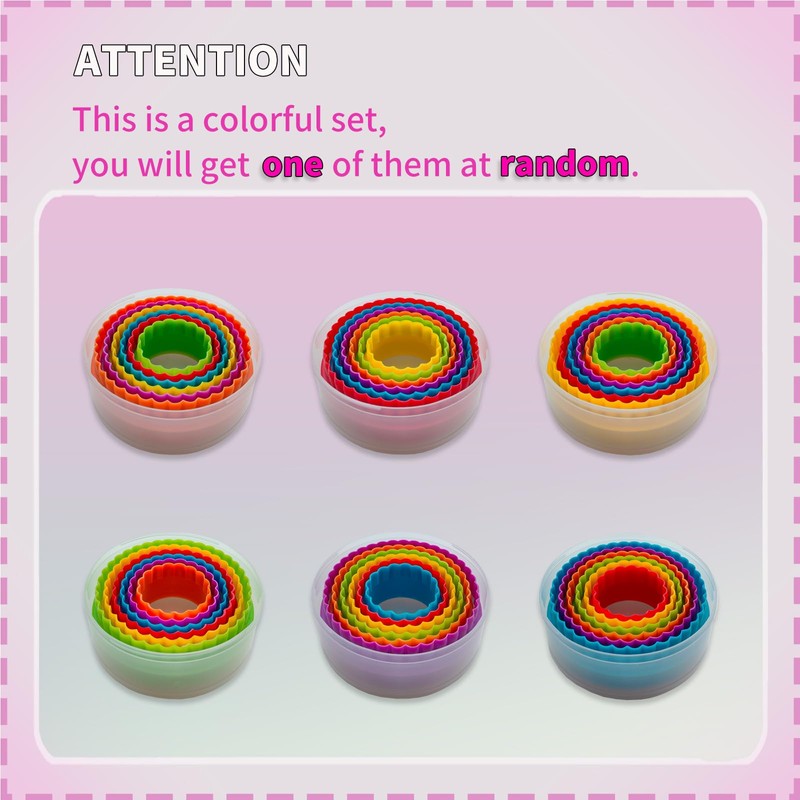 Cookie Cutter Set - 6 PCS Perfect for Baking Unique