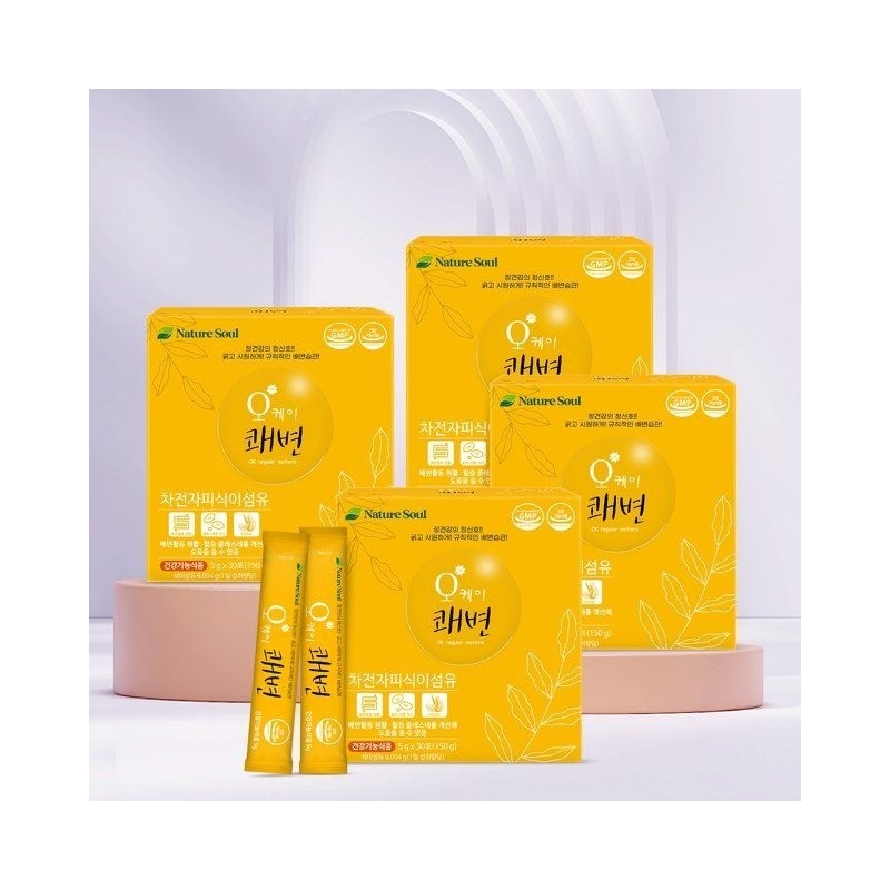 두리농산 OK Kwaebyun 150g x 4 boxes Psyllium husk, no