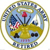 US Army Retired Toolbox Sticker Laptop Sticker Hardhat Sticker