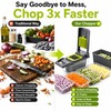 Multifunctional Vegetable Cutter for Kitchen Prep – Easy Shredding, Dicing