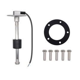 OXCANO Marine Fuel Sending Unit 0-190 ohms 7"(175mm) for Boat Fuel Tank Sender Stainless Steel Fuel Lever Sending Units Water Fuel Gauge Sender for Car Truck Vehicle