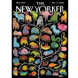 New York Puzzle Company - New Yorker Tree of Life - 1000 Piece Jigsaw Puzzle for Family Game Nights by Edward Steed