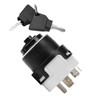 AUROLYNNE Lock Cylinder Ignition Switch Ignition Switch for Tractor Car