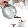 2L 201 Stainless Steel Teapot Coffee Tea Pot Kettle with
