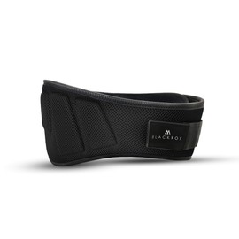 BLACKROX Weightlifting Belt G1 Comparison Winner Training Belt Fitness Belt Strength Training Bodybuilding Weightlifting Powerlifting Gym Weightlifting Belt Training Men Women (Black, L)