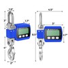 RoMech 1100lb Digital Hanging Scale with Cast Aluminum Case, Handheld
