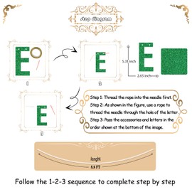 Gold and Green and Red Glitter Happy 1865 Juneteenth Banner, Juneteenth Day Decorations, 1865 Freedom Day Independence Day Decor Party Decoration Supplies