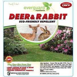 Everguard ADPR128 Deer & Rabbit Repellent Ready to Use, 128 oz, Clear