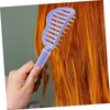 WOONEKY Hollow Bristle Brush Curved for Long Hair Enhance Volume