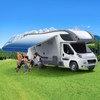 Bsteciar Upgraded RV Awning Fabric Replacement,Heavy Duty 18.5oz Vinyl Camper