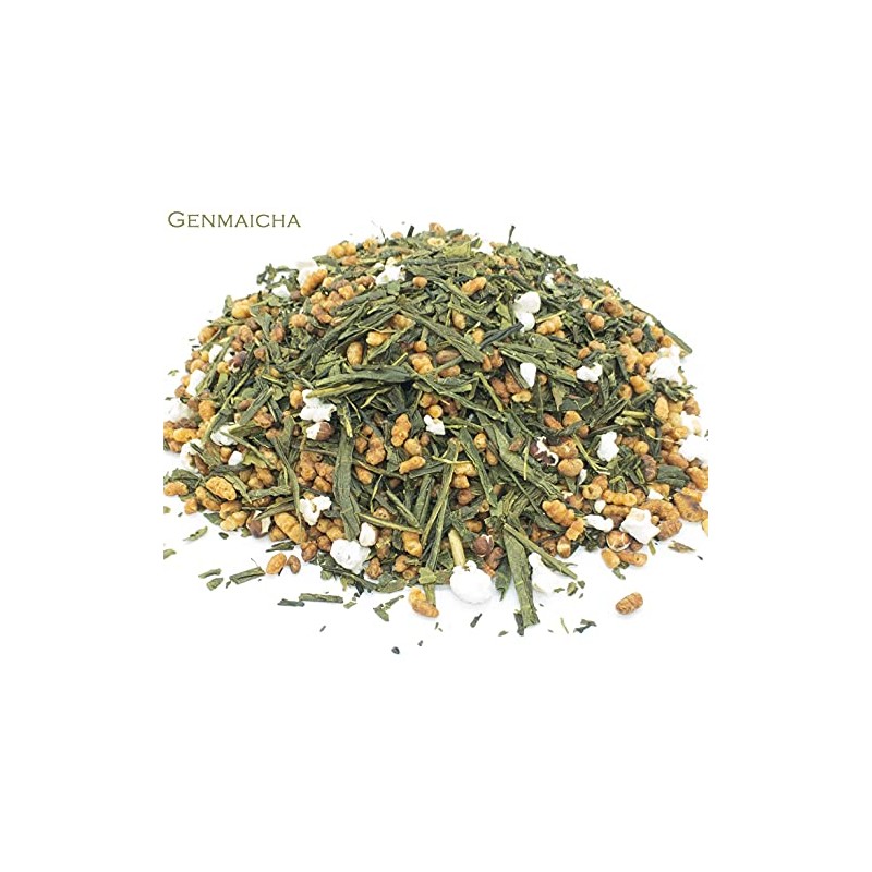 Genmaicha Japanese Popcorn Green Tea Herbal Infusion (25 Tea Bags