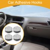 Partuto 4 Pcs Universal Car Storage Hooks for Every Car,