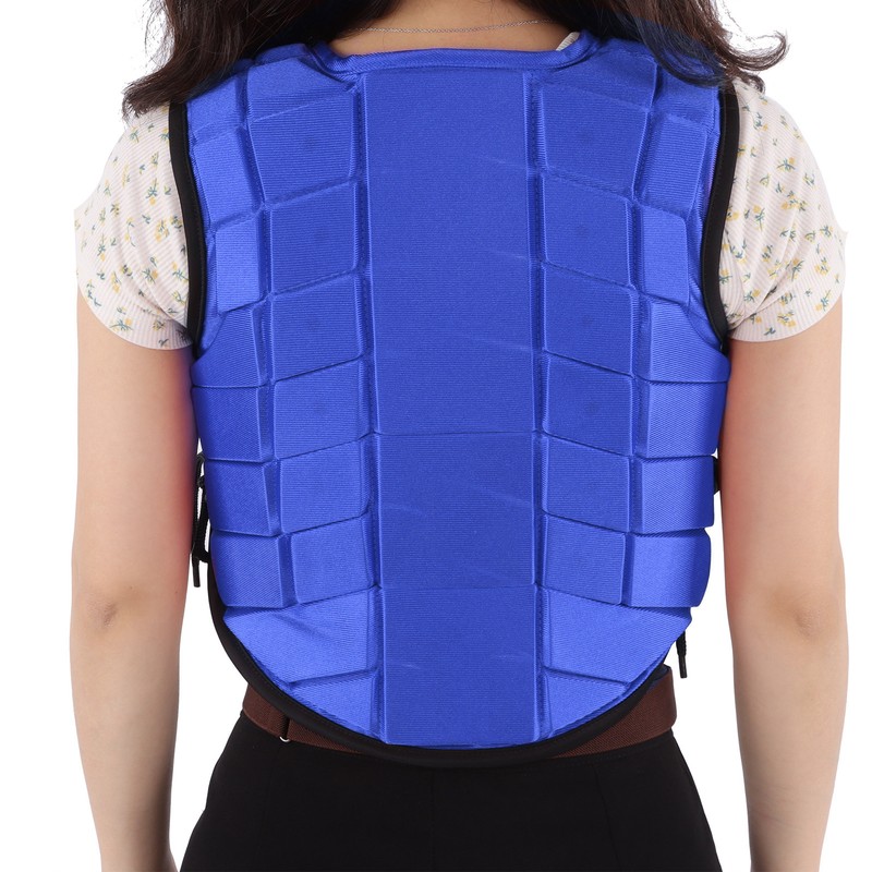 Kids Equestrian Vest Foam Padded Safety Horse Riding Protective Gear