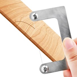 Small Portable Wire Saw, Stainless Steel Metal Cutter, Survival & Outdoor Emergency Kit with Sharp Fast-Cut Design​ for Fishing Rods, Wood, Plastic Cutting