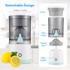 Electric Orange Juice Squeezer Hands Free Portable Citrus Juicer for