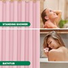 Biscaynebay Hotel Quality Fabric Shower Curtain Liners 72 Inch by