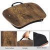 SONGMICS Lap Desk, Bed Tray, Laptop Table with Handle, Cushion,