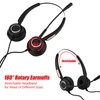 Call Center USB Headset Light Weight Noise Cancelling USB Call