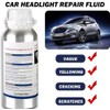 Ghguole 200ml Car Headlight Restoration Liquid, Headlight Restoration Kit Refill
