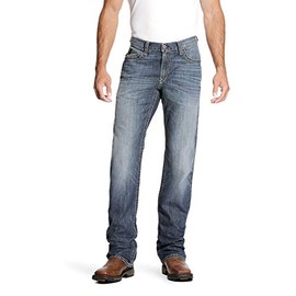 Ariat Flame Resistant M4 Low Rise Basic Boot Cut Jean – Men’s Durable Work Jeans