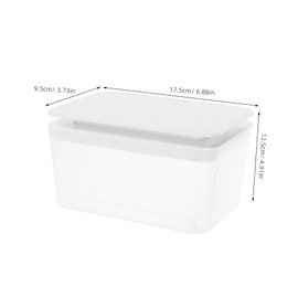LABRIMP Wipes Dispenser Lid Stylish Plastic Tissue Box for Home Travel Keeps Wipes Fresh Versatile Design for Living Room Office and Bathroom Use