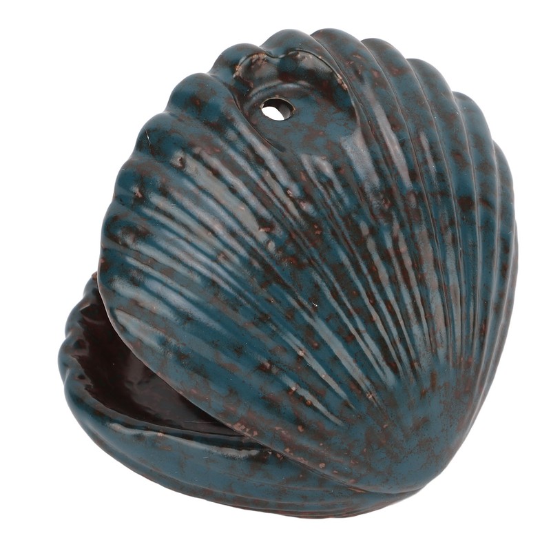 Incense Holder European Style Shell Shape LED Lamp Backflow Aromatherapy