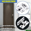 Litensh Door Hasp Latch 90 Degree, Stainless Steel Safety Angle