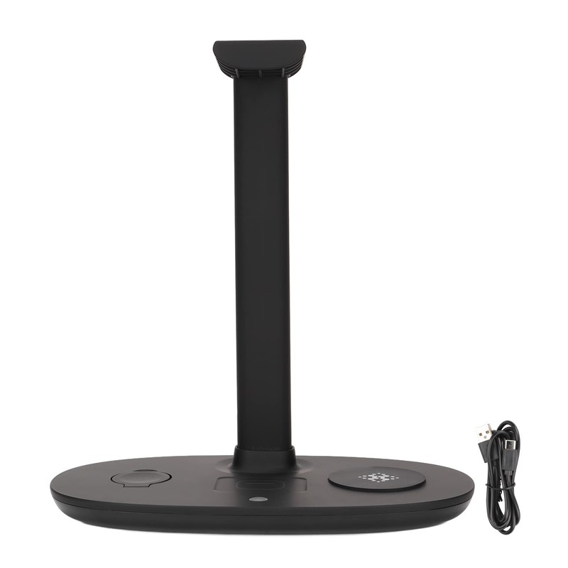Headphone Stand with Wireless Charger, 15W Fast Charging QI Wireless
