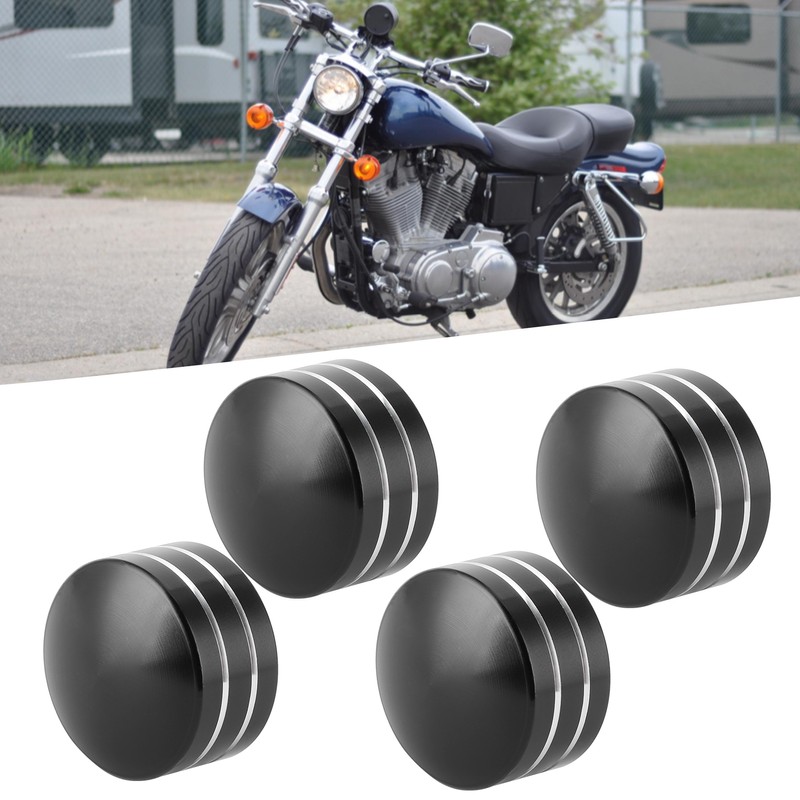 4pcs Engine Cover Head Bolt Topper Cap Fit for XL883/Big