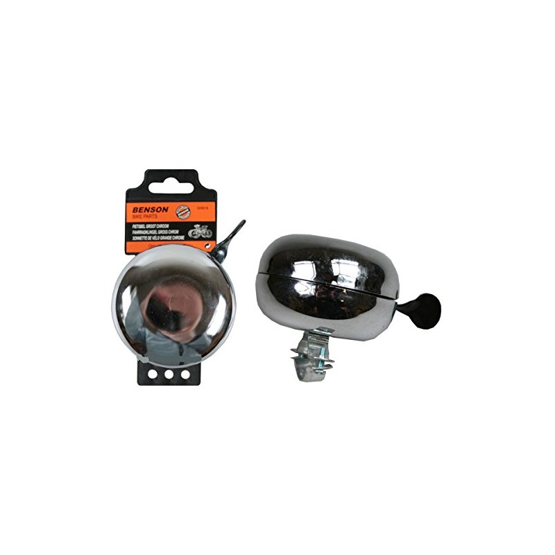 Holland Ding Dong Bicycle Bell 80 mm Chrome