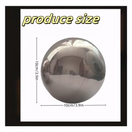 2PCS Circular stainless steel rolling tool,Rolling Dough Ball,Non Stick Smooth Stainless Steel Rolling Ball for Baking Fondant,Dough, Pizza, Pie, Pastries, Pasta,Dumpling Skin, Baozi Skin,Cookies