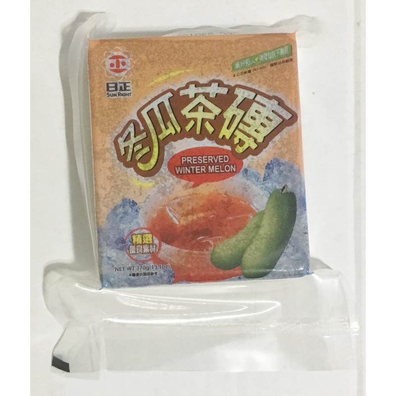 13.1oz Sun Right Preserved Winter Melon Gourd Tea, Pack of