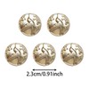 5pcs 7/8" British Bee Bird Feather Decoration Small Incense Coat