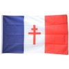 Flaggenfritze® France Flag with Lorraine Cross 90 x 150 cm