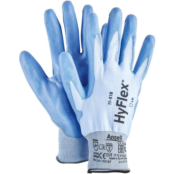 Ansell High Flex Cut Resistant Gloves 11-518 S Size 11-518-7