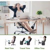 Travel Foot Hammock for Seated Foot Support – Adjustable Hanging