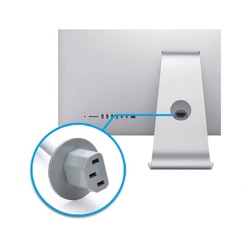 WESAPPINC US Plug Replacement Extension Cable for Apple iMac 21.5'